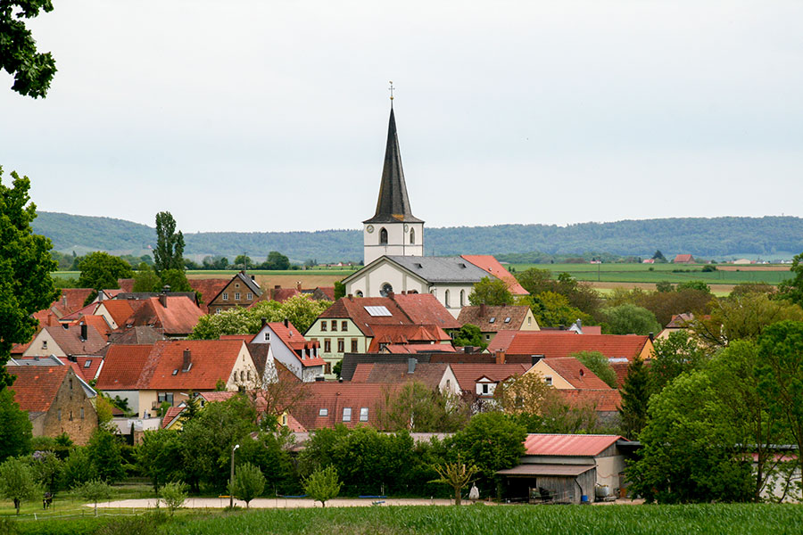Das Dorf Frankenwinheim
